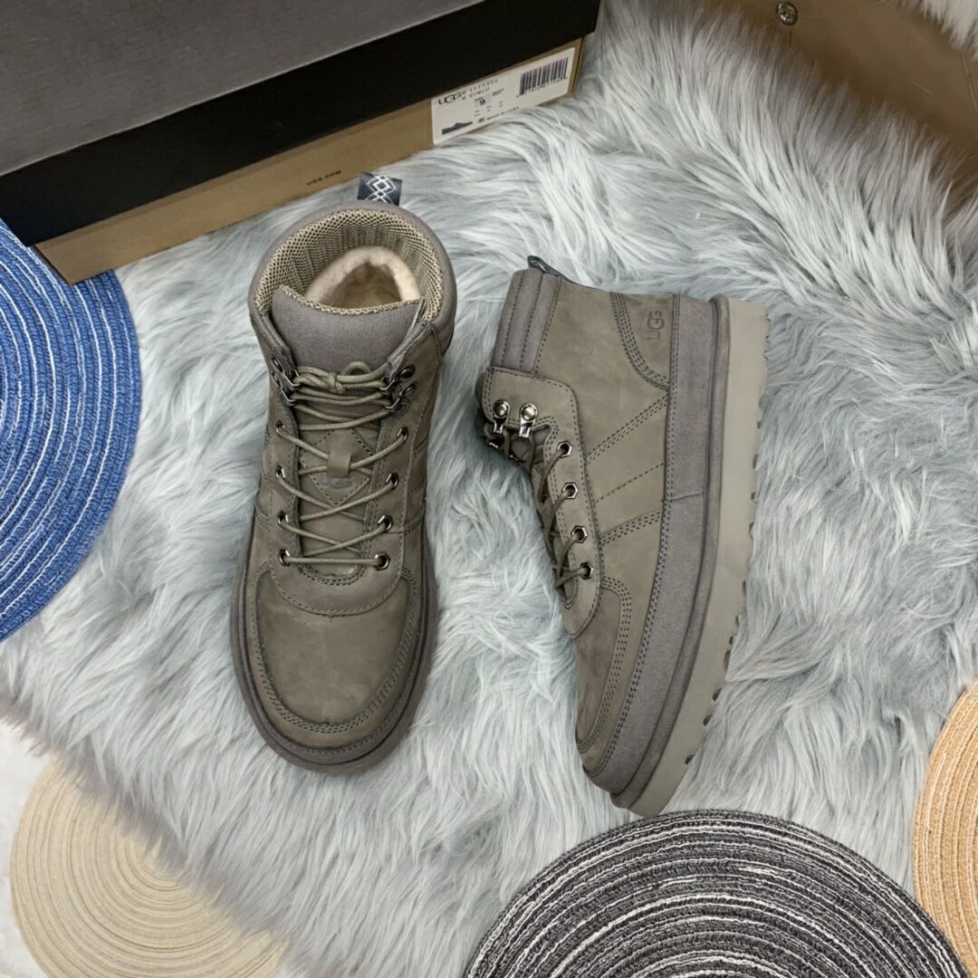 Gray Men's Lace-Up Casual Shoes | Style 2991