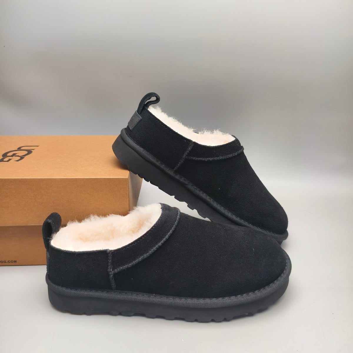 Black Women's Classic Slip-On Casual Shoes | Style 3891