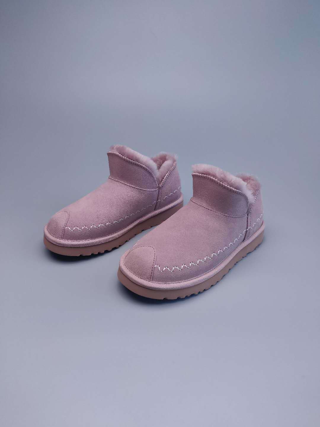 Muted Pink Ankle Boots | Style 0888