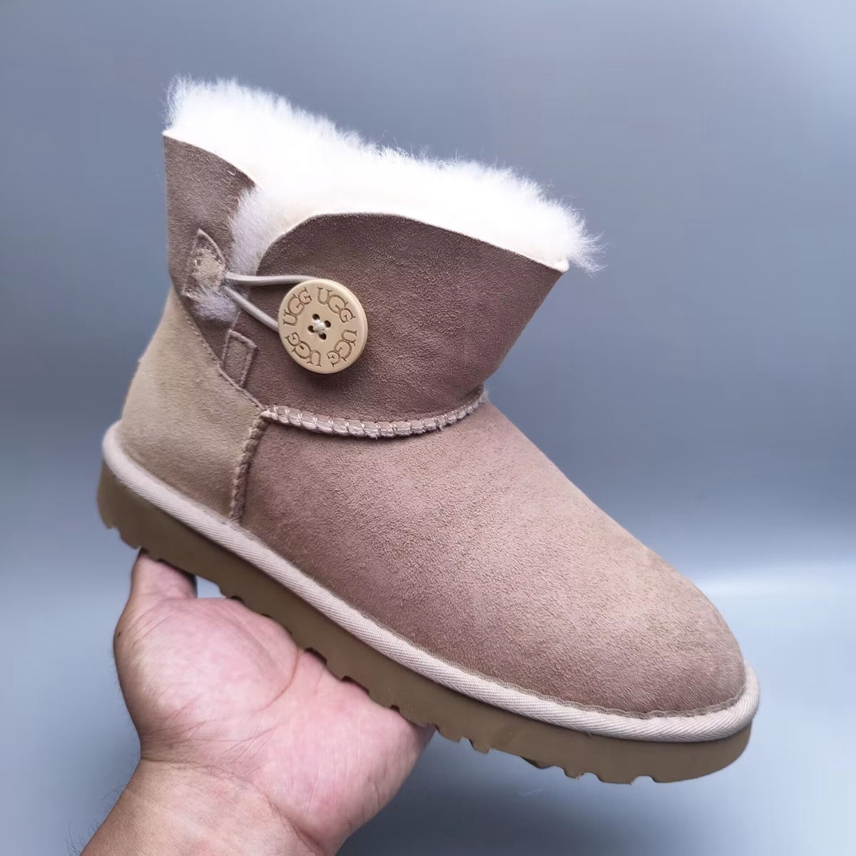 Stain-Resistant Boots in Sand | Style 6422
