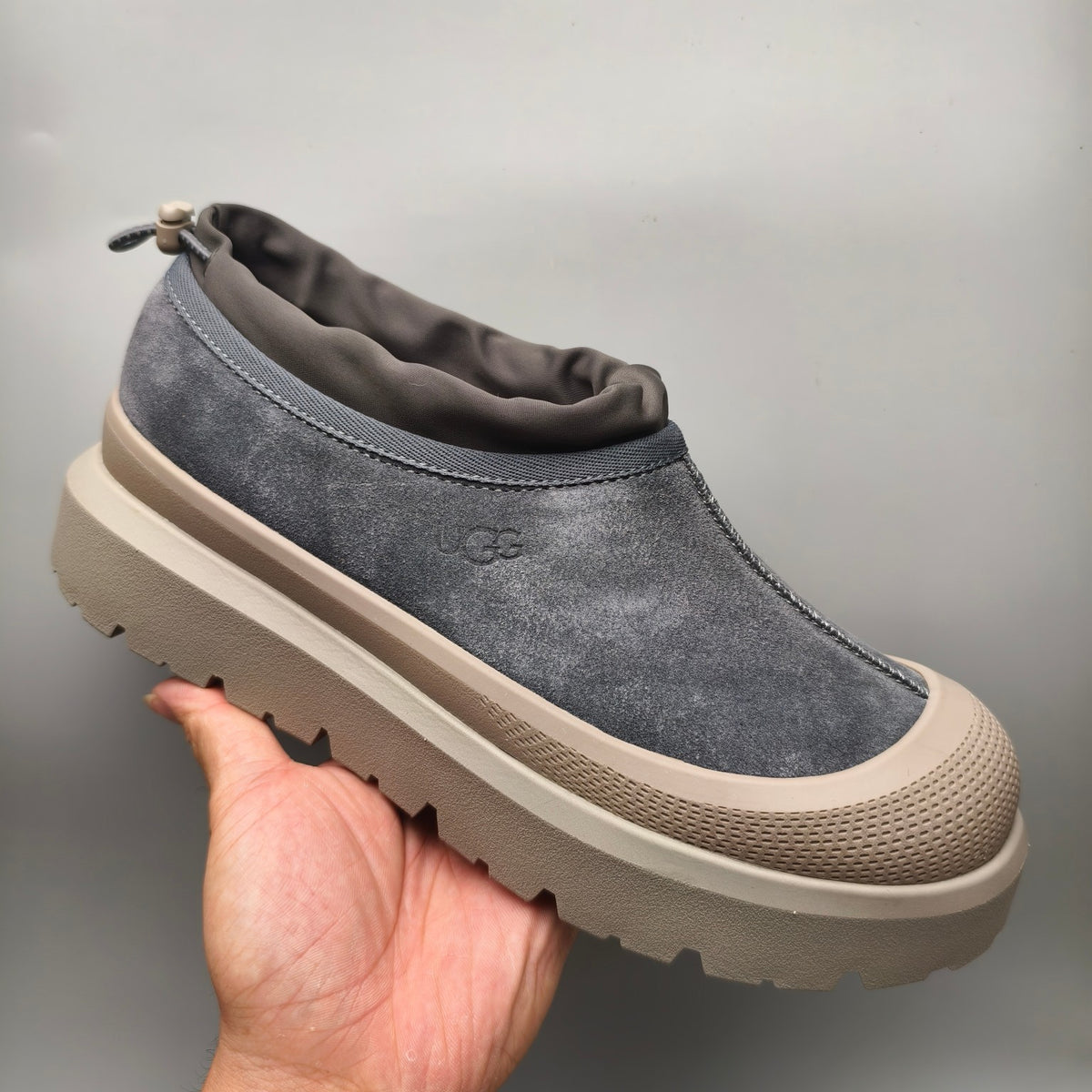 Dark Gray Slip-On Casual Shoes | Style 4096
