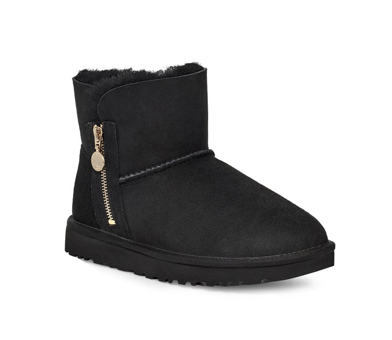 Black Side-Zip Ankle Boots | Style 2481