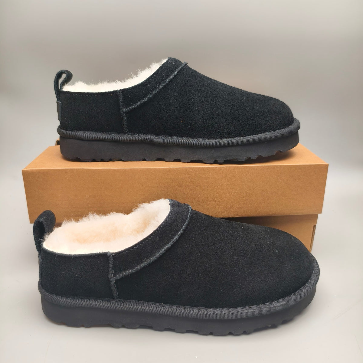 Black Women's Classic Slip-On Casual Shoes | Style 3891