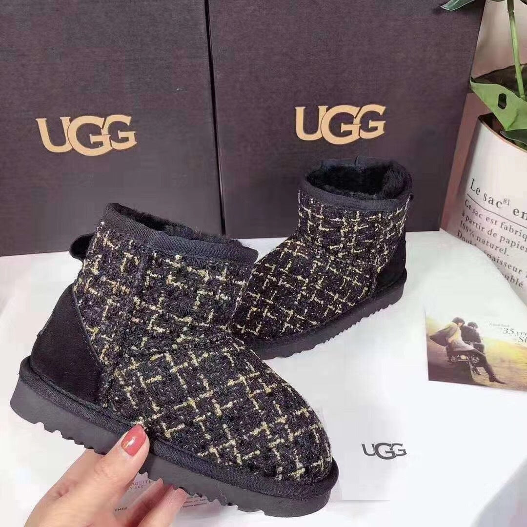 Kids' Black Winter Boots | Chic Style 5854