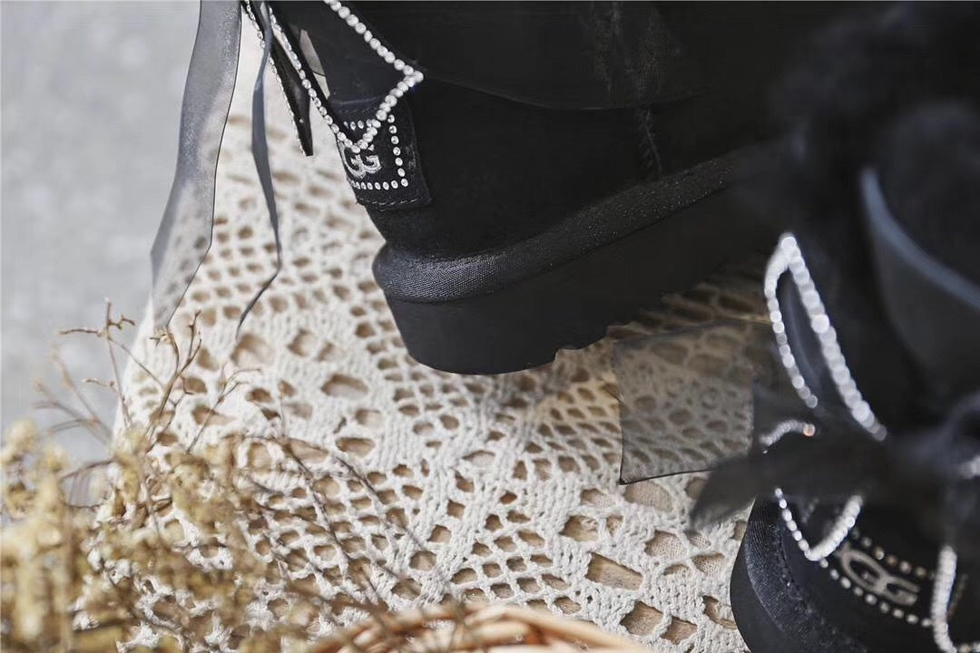 Classic Black 3-in-1 Snow Boots | Style 6503