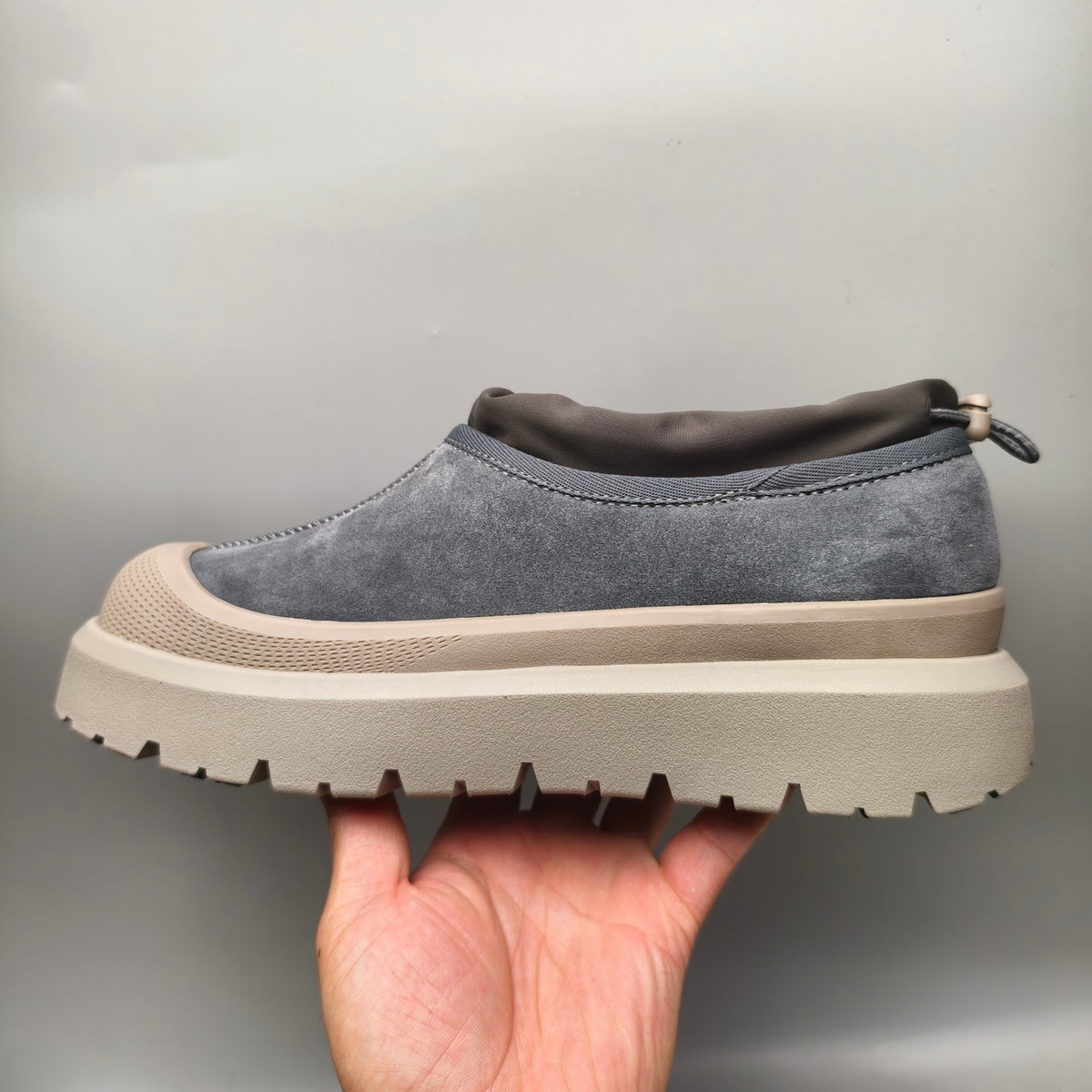 Dark Gray Slip-On Casual Shoes | Style 4096