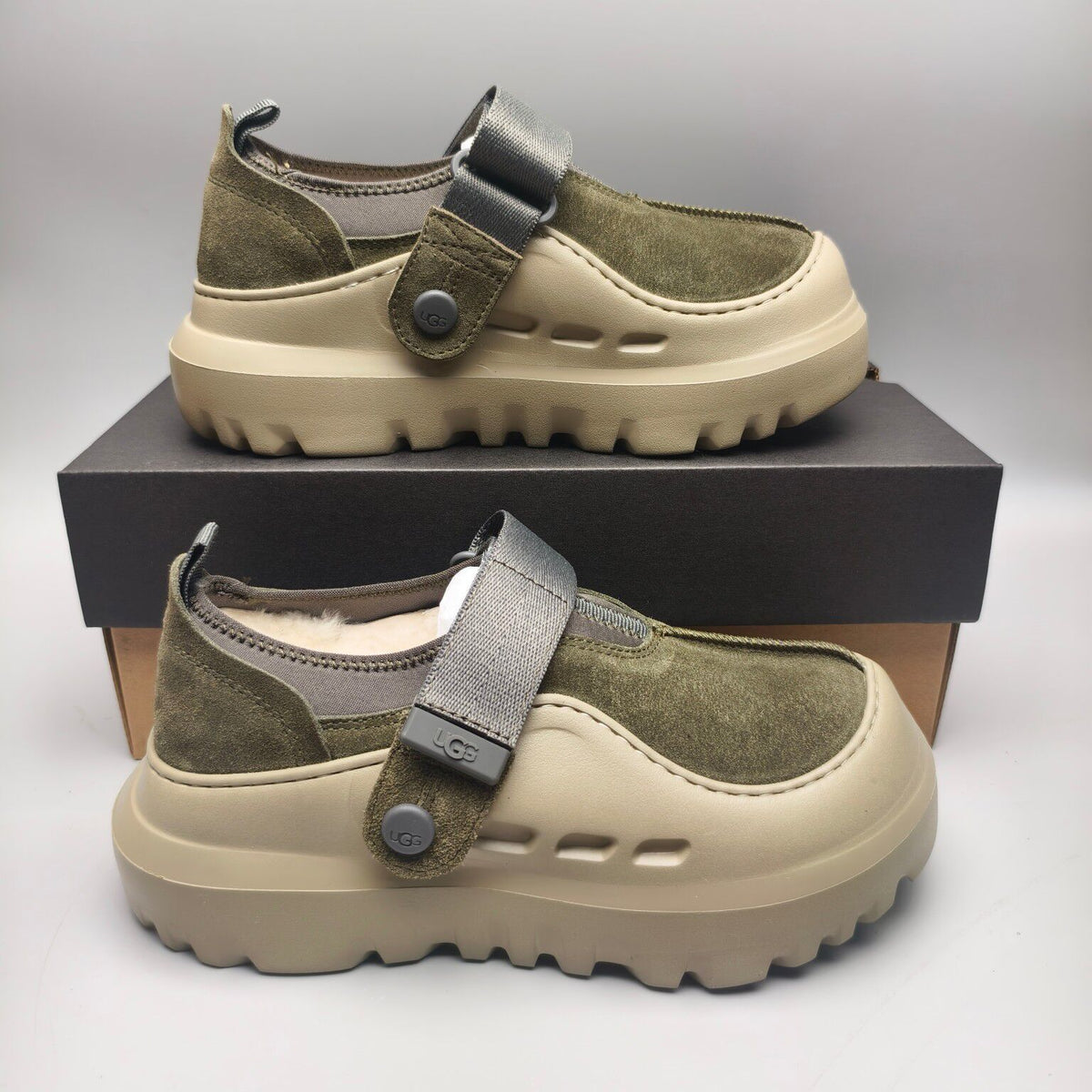 Green Unisex Slip-On Casual Shoes | Style 7550