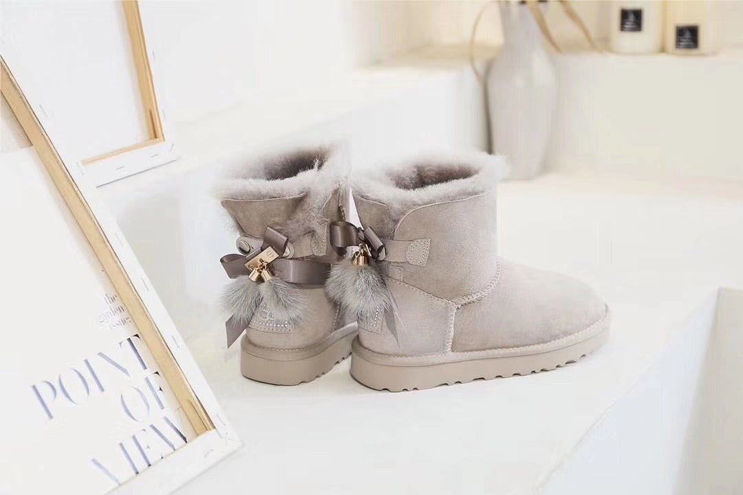 Diamond Gray 3-in-1 Snow Boots | Style 6503