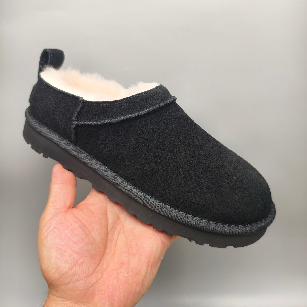 Black Women's Classic Slip-On Casual Shoes | Style 3891