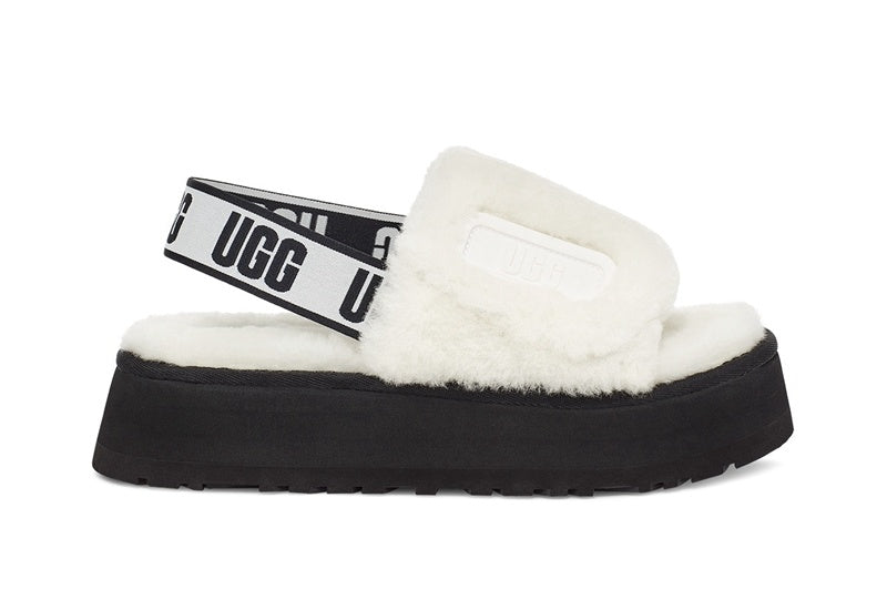 White Disco-Inspired Sandals | Style 2258