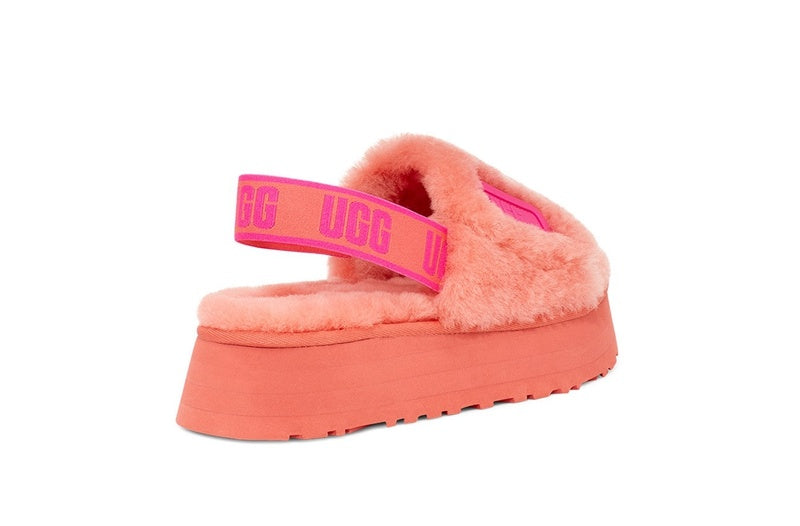 Coral Red Disco-Inspired Sandals | Style 2258