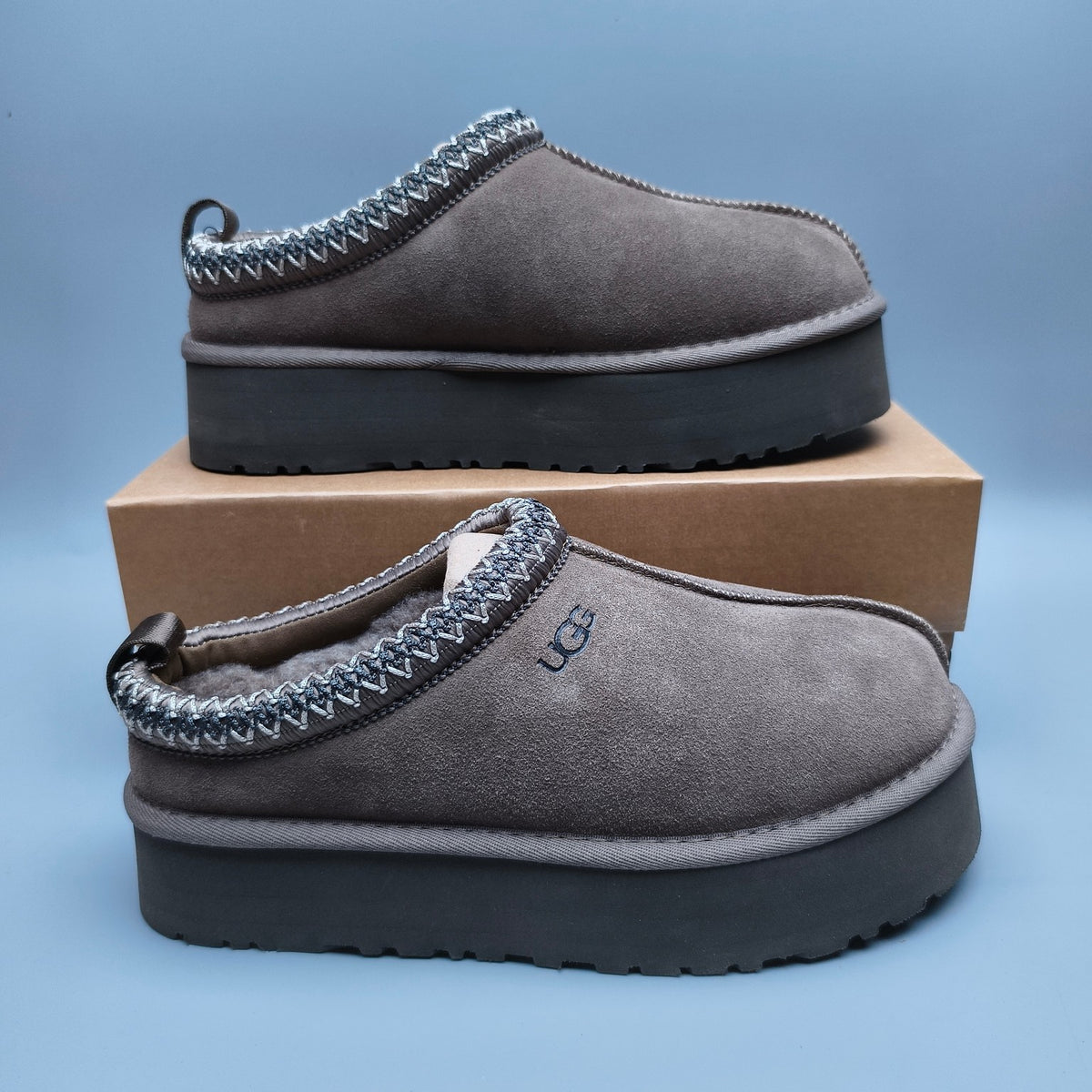 Walnut Brown Boho-Inspired Platform Casual Shoes | Style 2553 / 2130