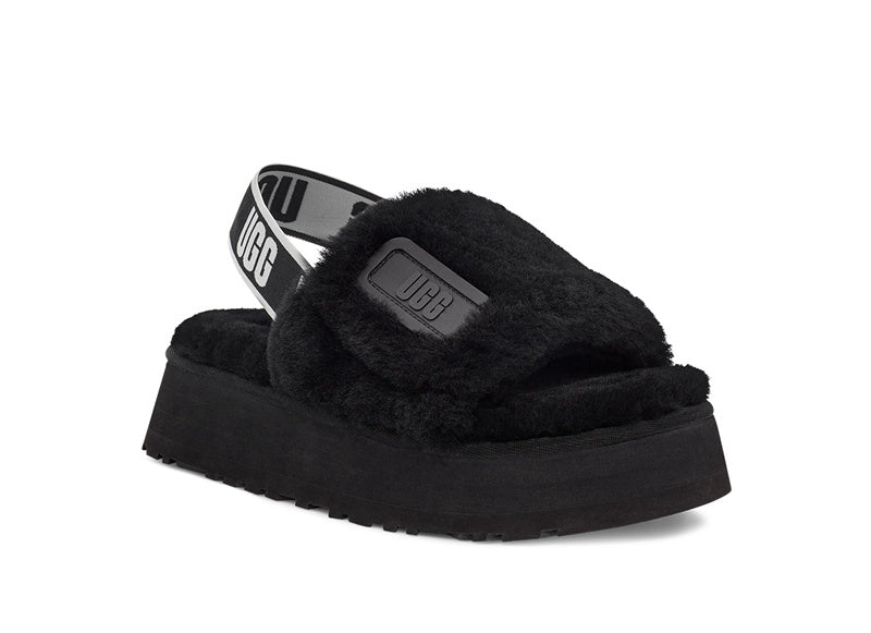 Black Disco-Inspired Sandals | Style 2258