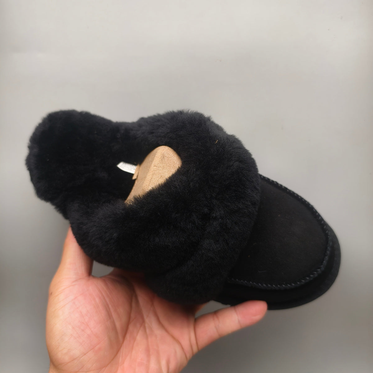 Black Casual Indoor Slippers | Style 4571