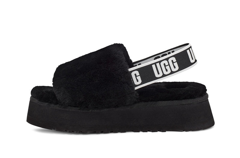 Black Disco-Inspired Sandals | Style 2258