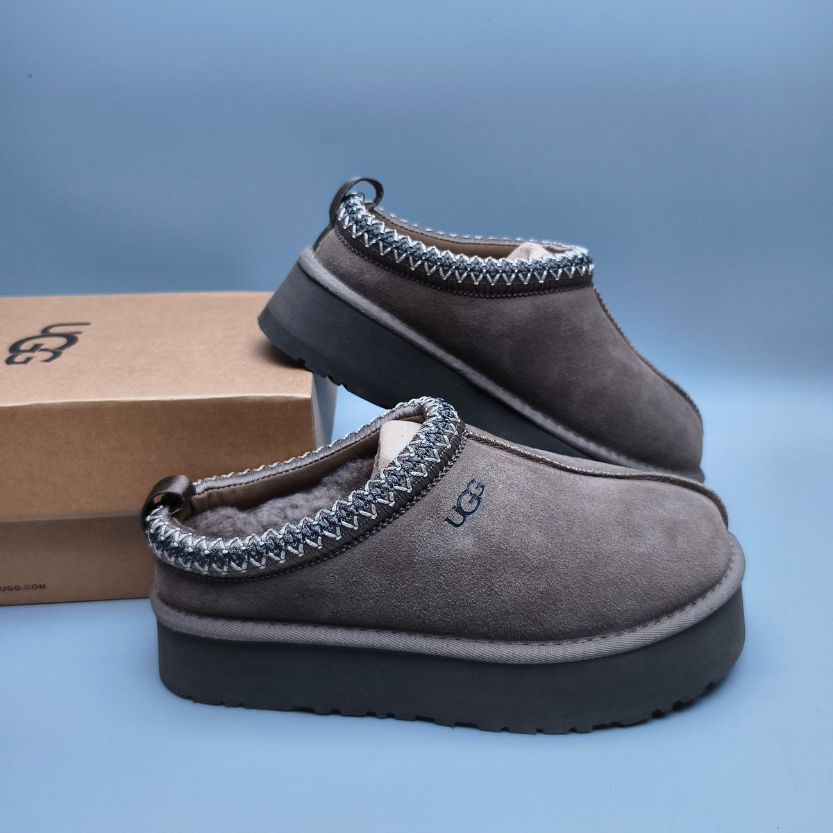 Walnut Brown Boho-Inspired Platform Casual Shoes | Style 2553 / 2130