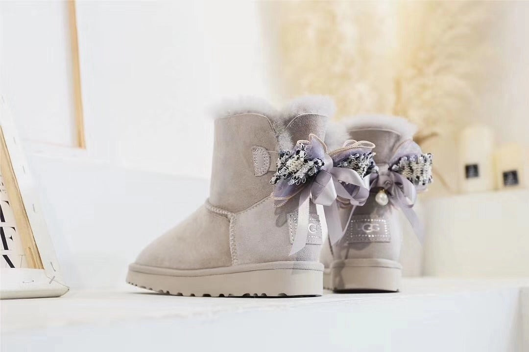 Diamond Gray 3-in-1 Snow Boots | Style 6503