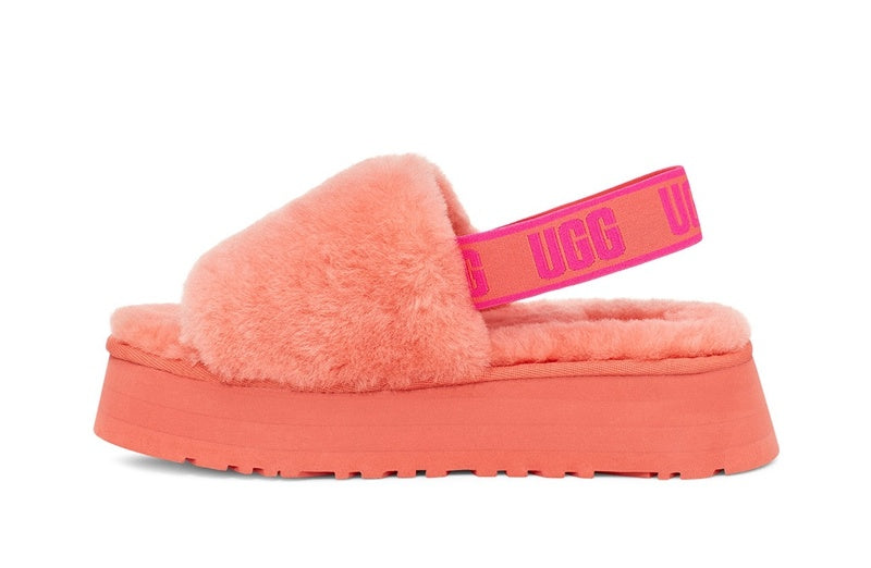 Coral Red Disco-Inspired Sandals | Style 2258