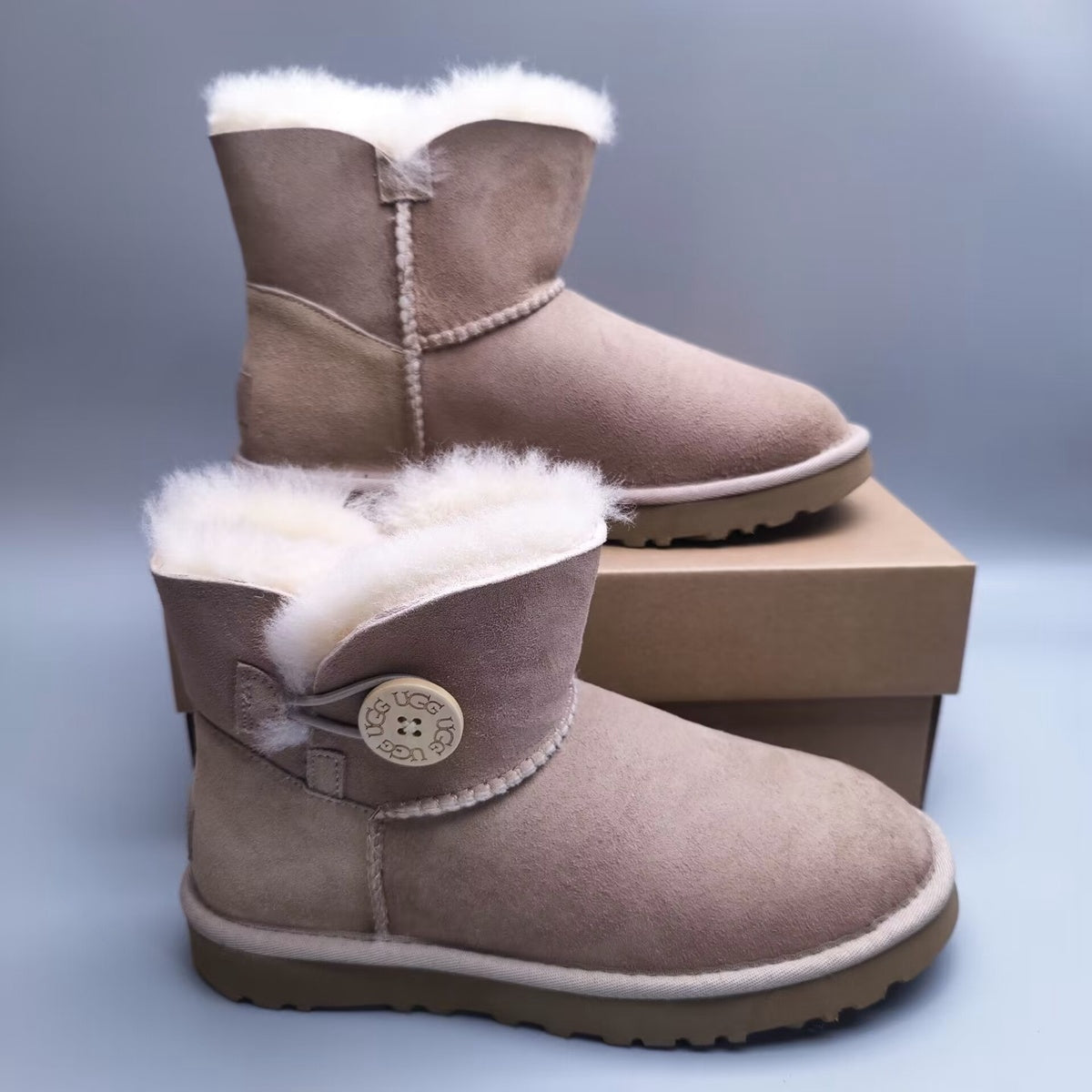Stain-Resistant Boots in Sand | Style 6422