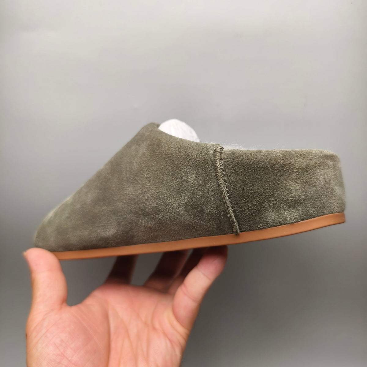 Green Slip-On House Shoes | Style 1390