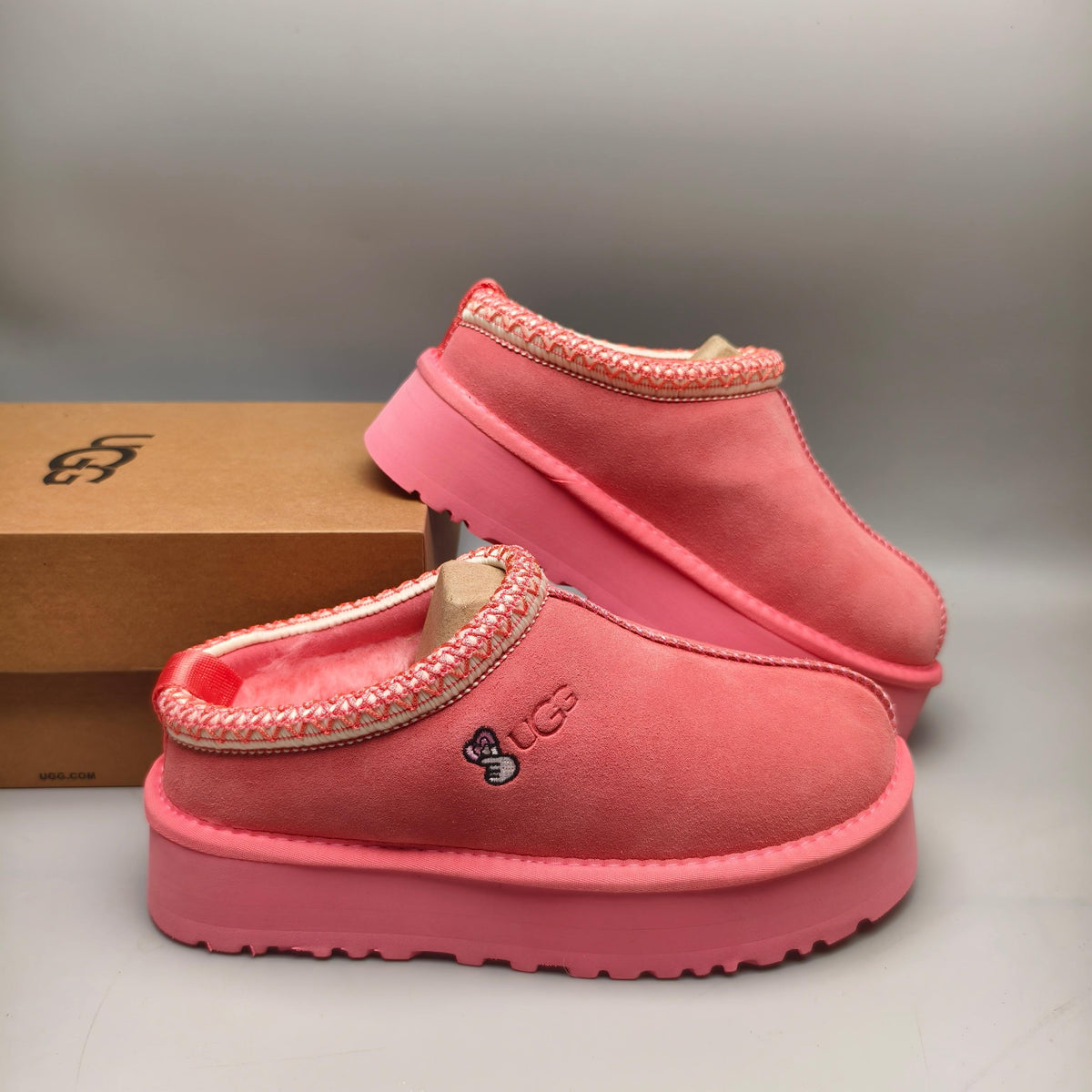 Fuchsia Boho-Inspired Platform Casual Shoes | Style 2553 / 2130
