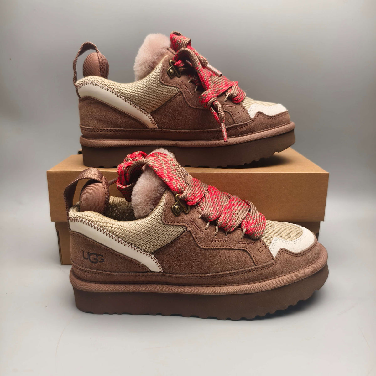 Antelope Brown Unisex Mesh Casual Sneakers | Style 4032