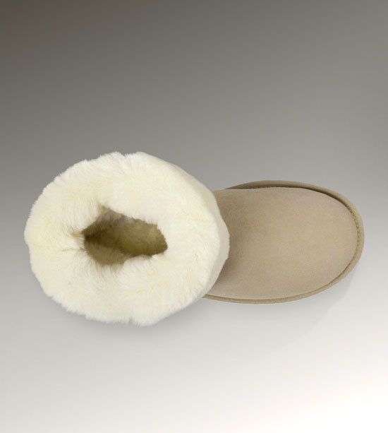 Stain-Resistant Classic Short Boots in Sand | Style 6223