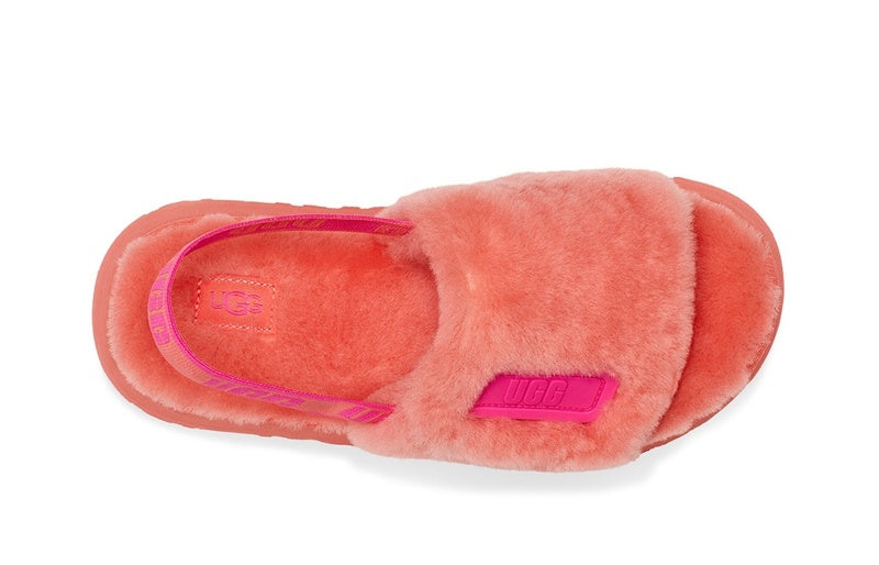 Coral Red Disco-Inspired Sandals | Style 2258