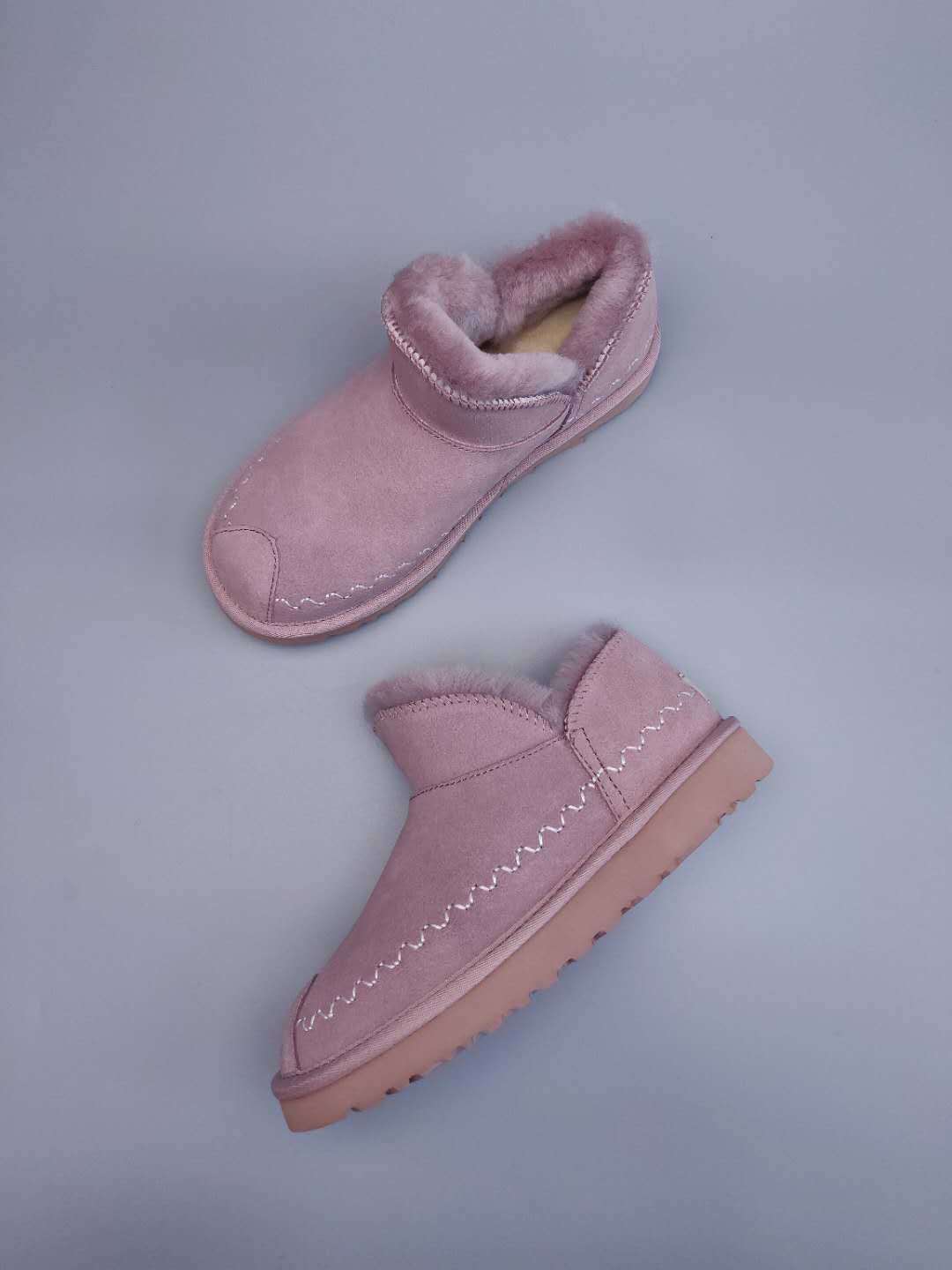 Muted Pink Ankle Boots | Style 0888