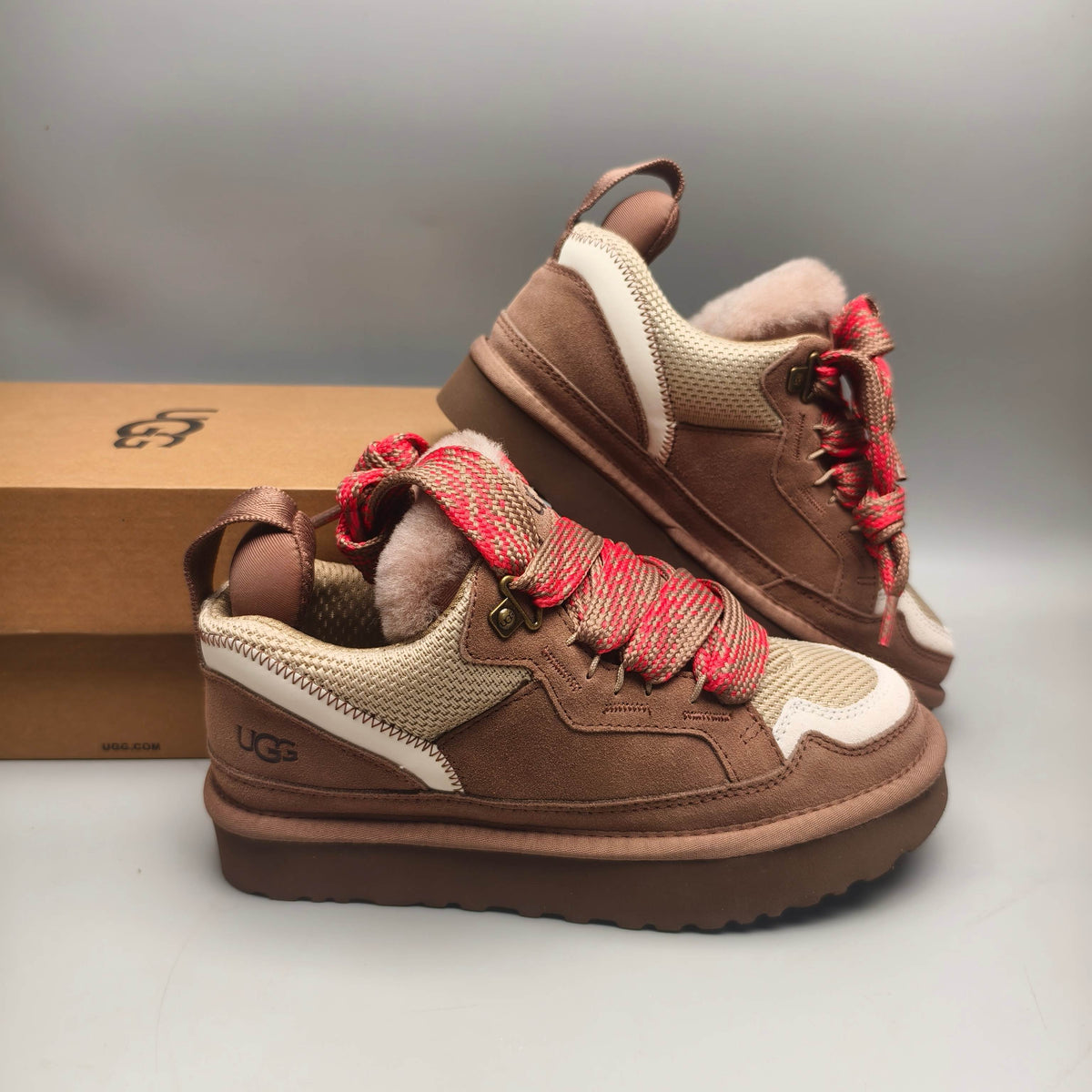 Antelope Brown Unisex Mesh Casual Sneakers | Style 4032