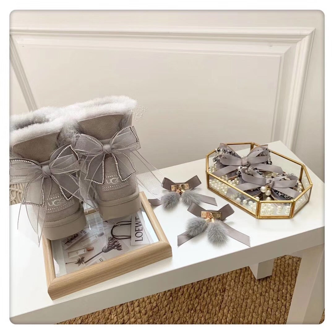Diamond Gray 3-in-1 Snow Boots | Style 6503