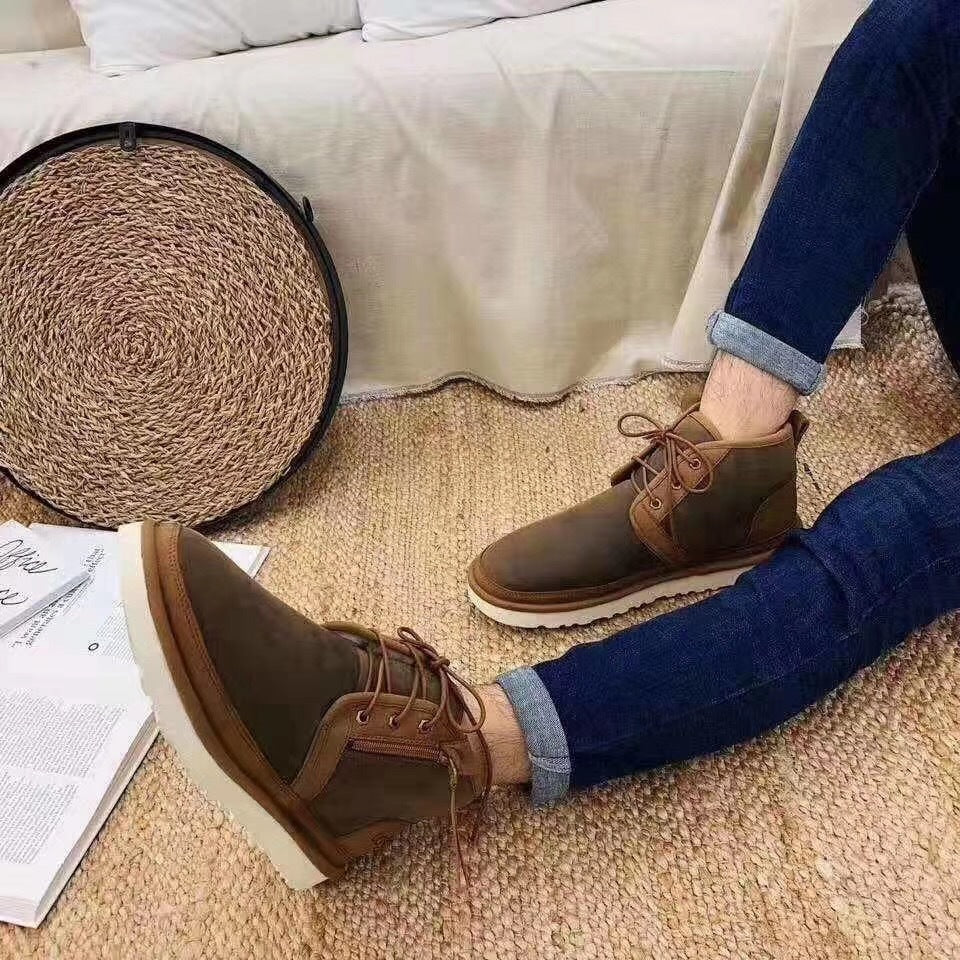 Chestnut Zip-Up Casual Shoes | Style 3883