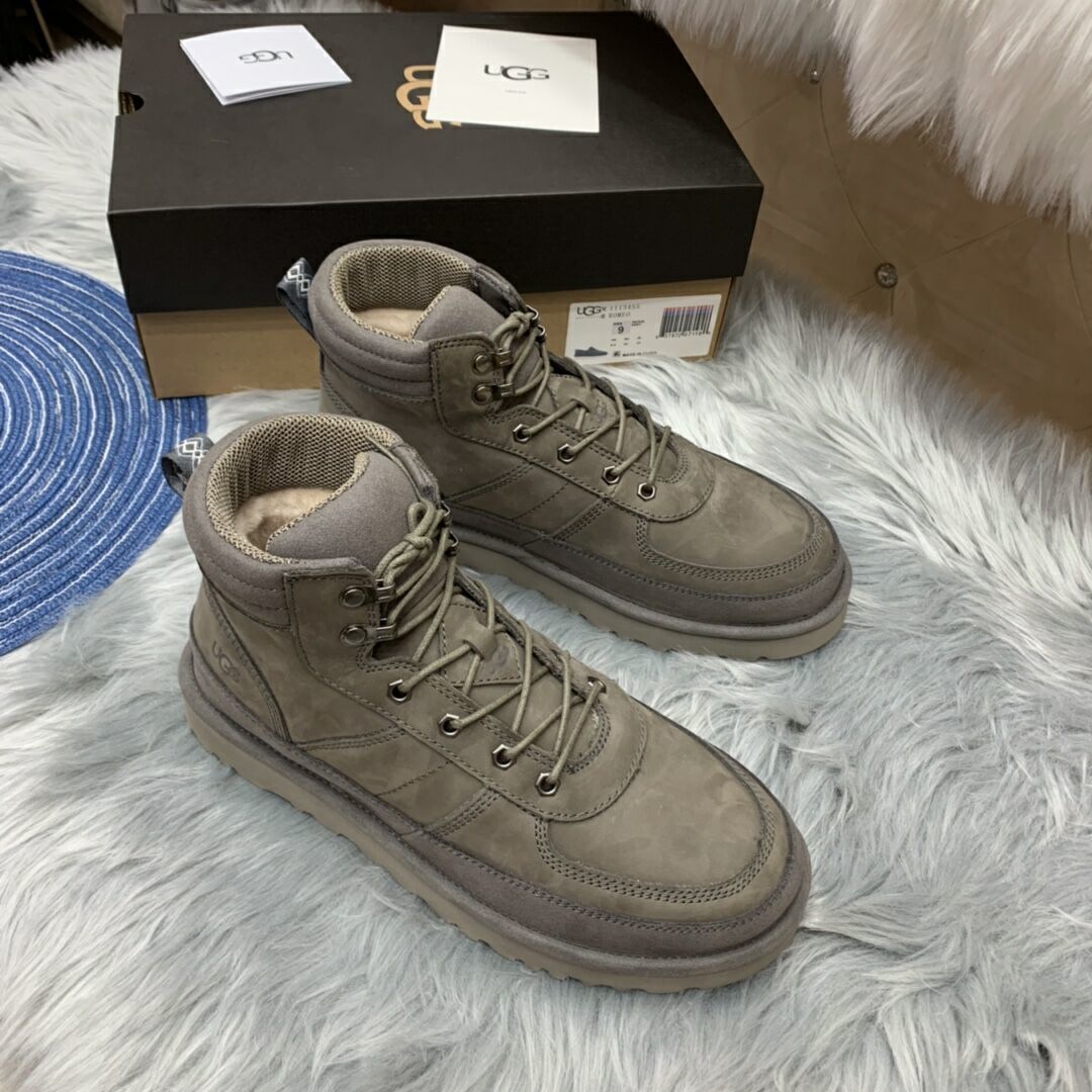 Gray Men's Lace-Up Casual Shoes | Style 2991