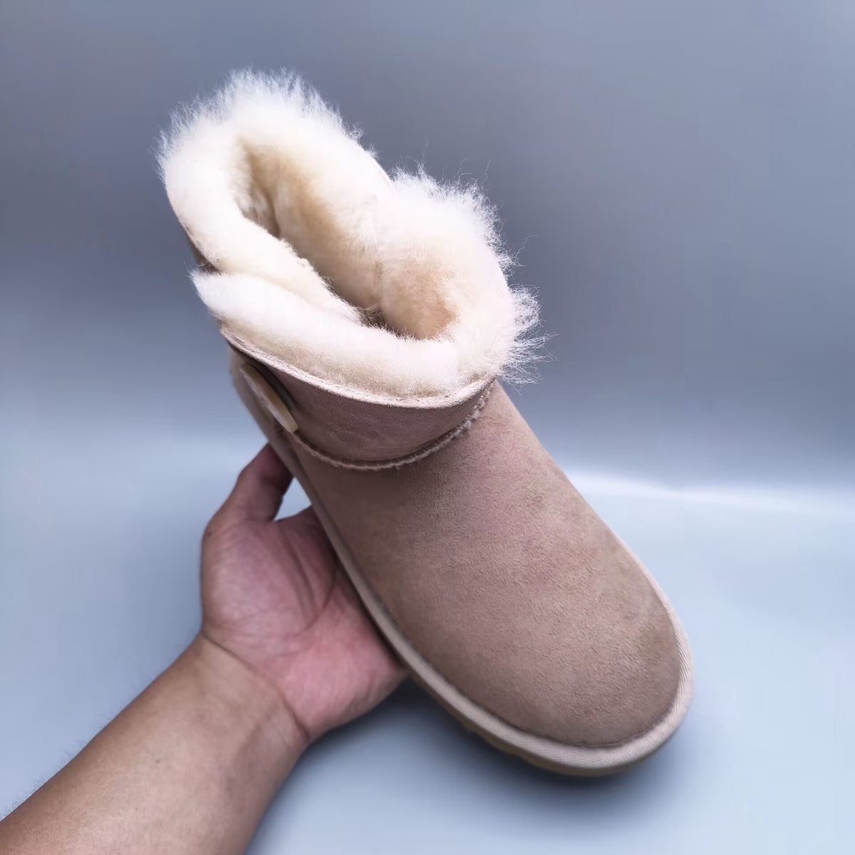Stain-Resistant Boots in Sand | Style 6422