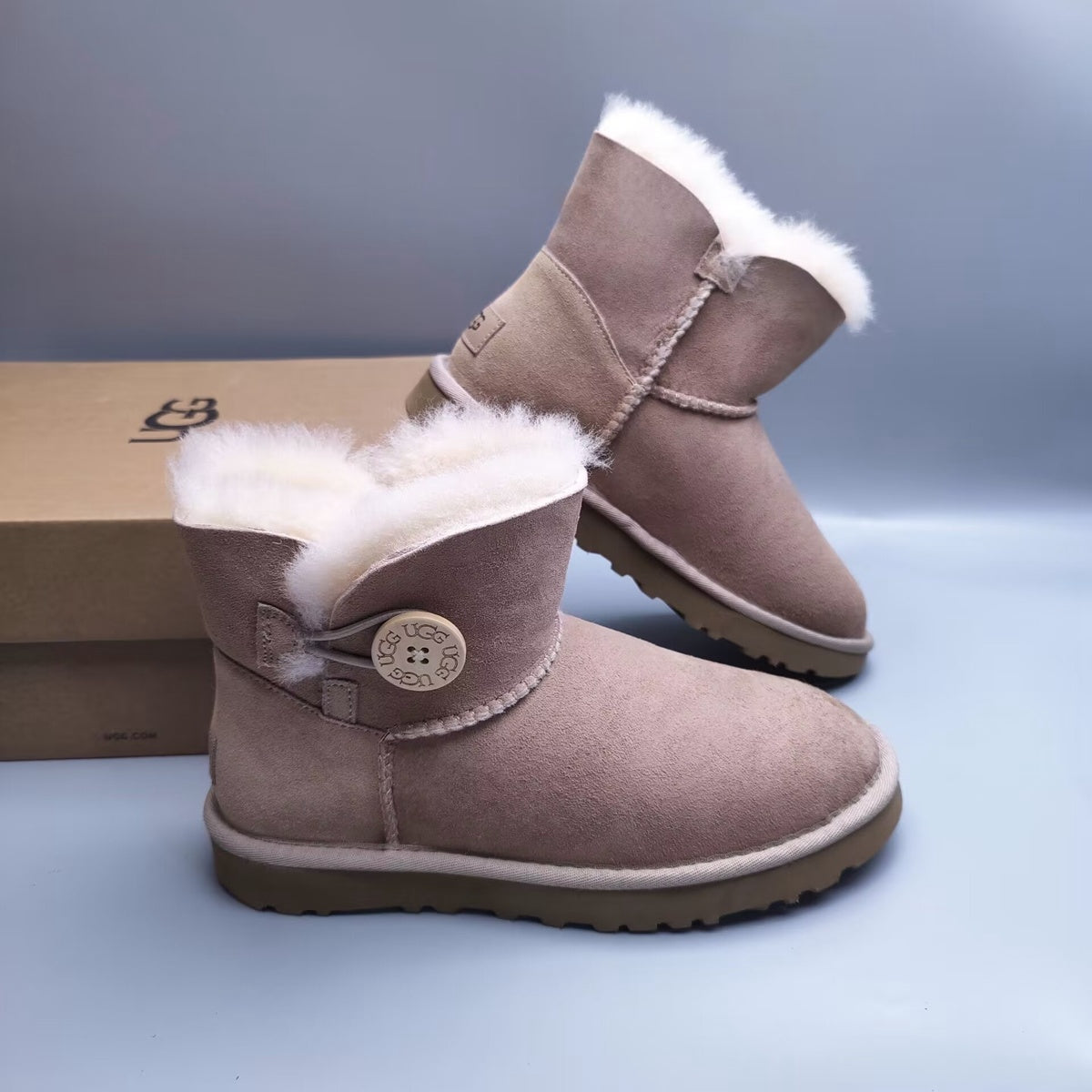 Stain-Resistant Boots in Sand | Style 6422