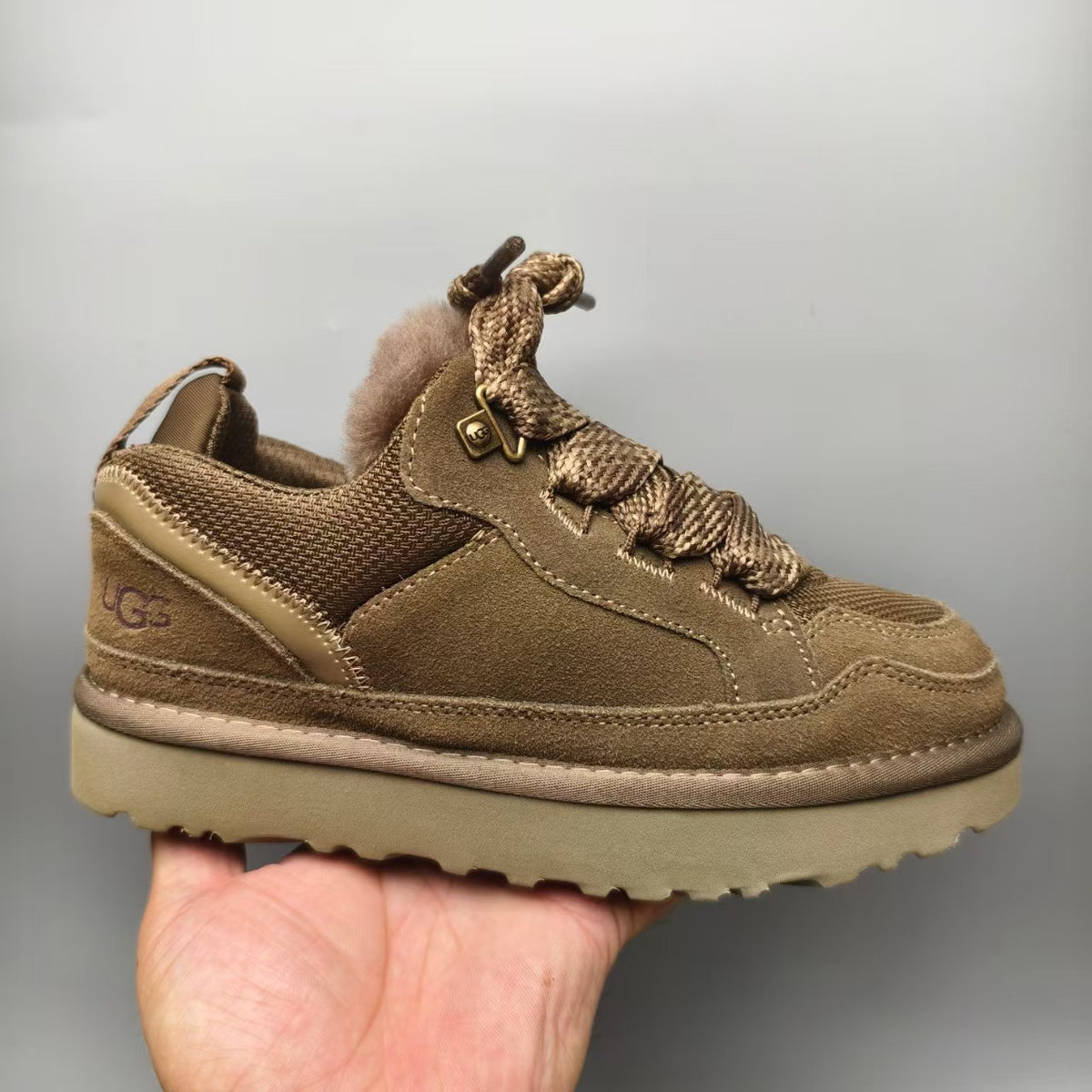 Walnut Brown Unisex Mesh Casual Sneakers | Style 4032