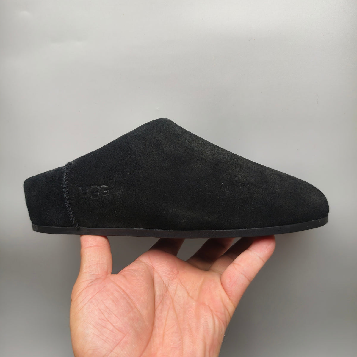 Black Slip-On House Shoes | Style 1390