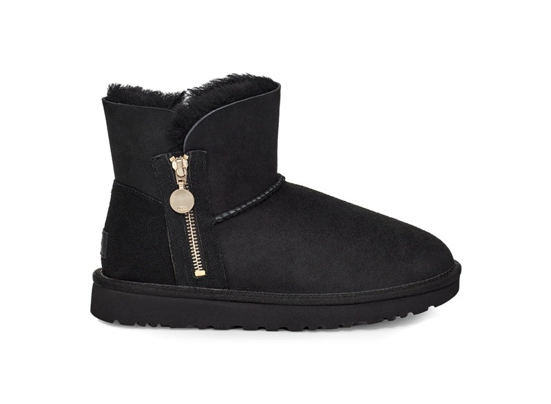 Black Side-Zip Ankle Boots | Style 2481