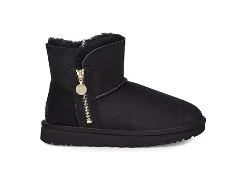 Black Side-Zip Ankle Boots | Style 2481