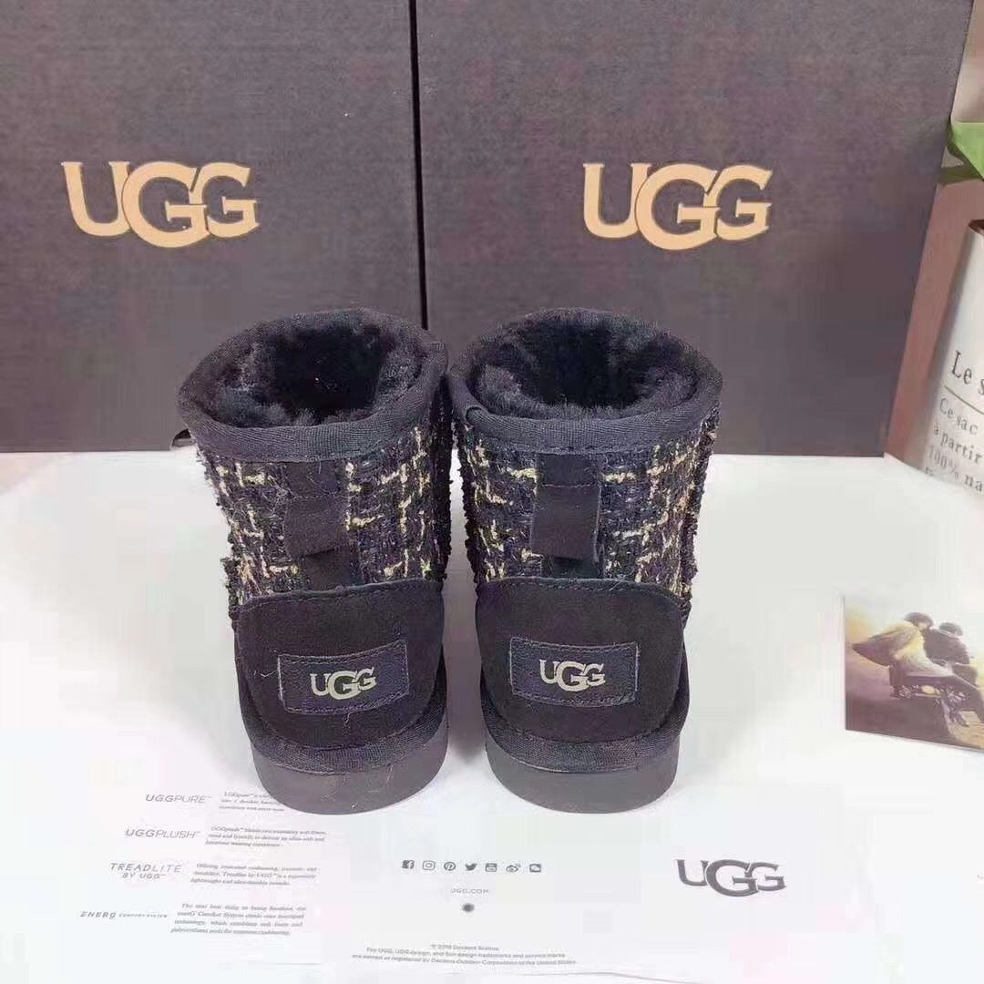 Kids' Black Winter Boots | Chic Style 5854