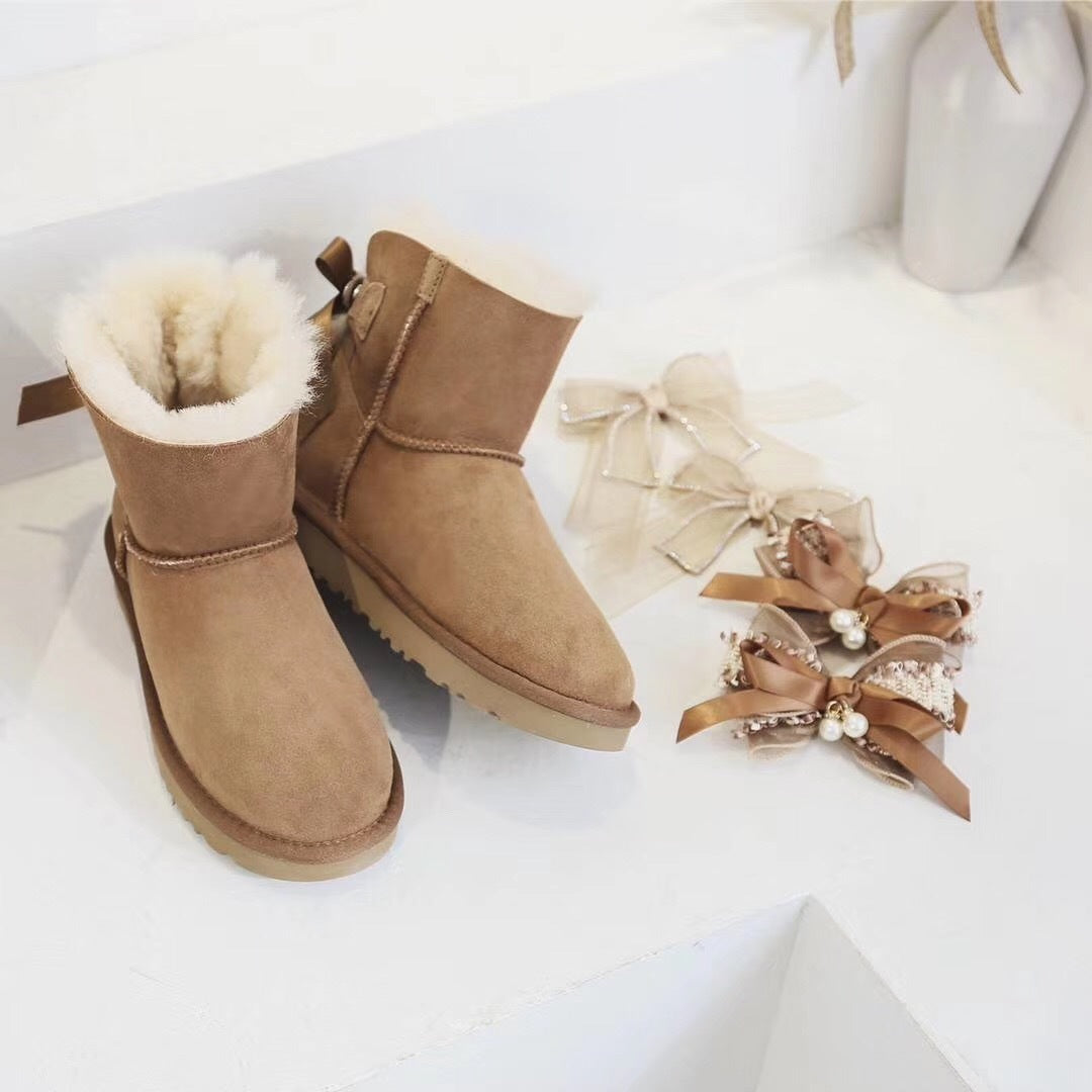 Chestnut Brown 3-in-1 Snow Boots | Style 6503