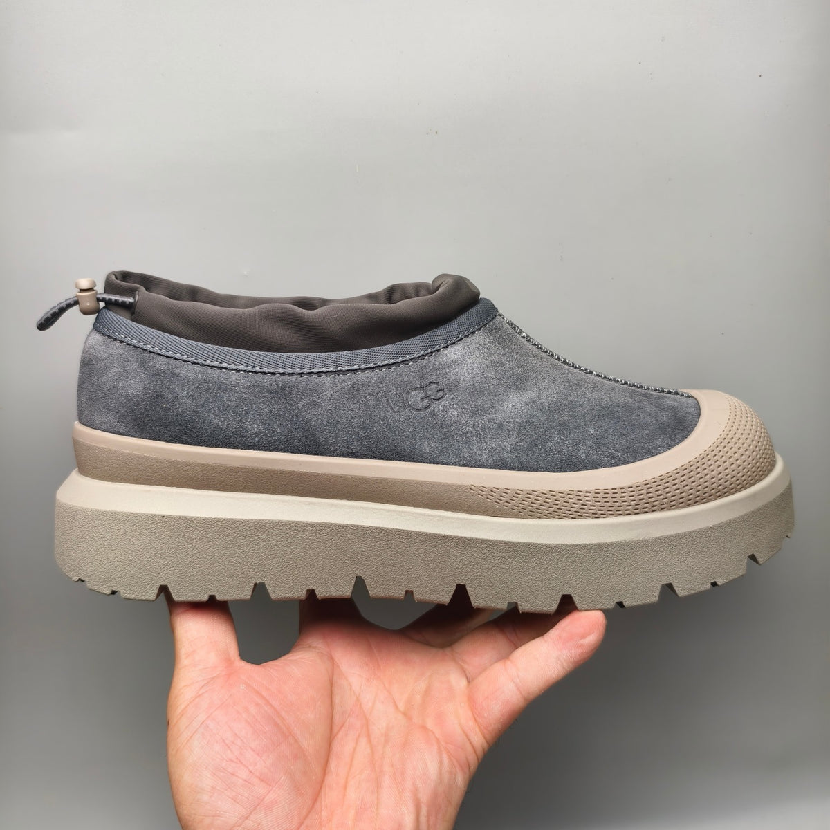 Dark Gray Slip-On Casual Shoes | Style 4096