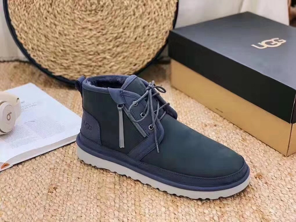 Dark Gray Zip-Up Casual Shoes | Style 3883