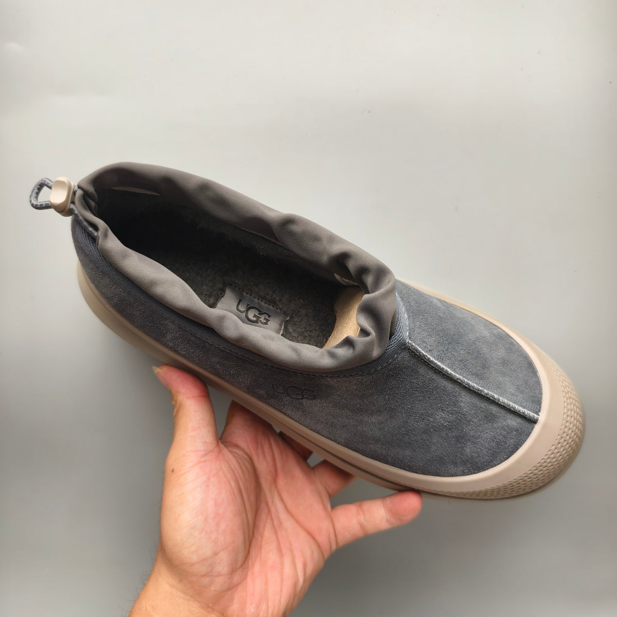 Dark Gray Slip-On Casual Shoes | Style 4096