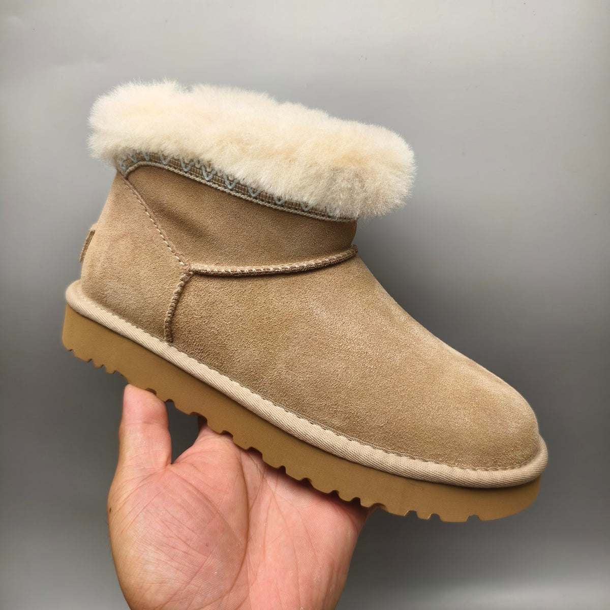Sand Boho-Inspired Low-Top Casual Shoes | Style 4496