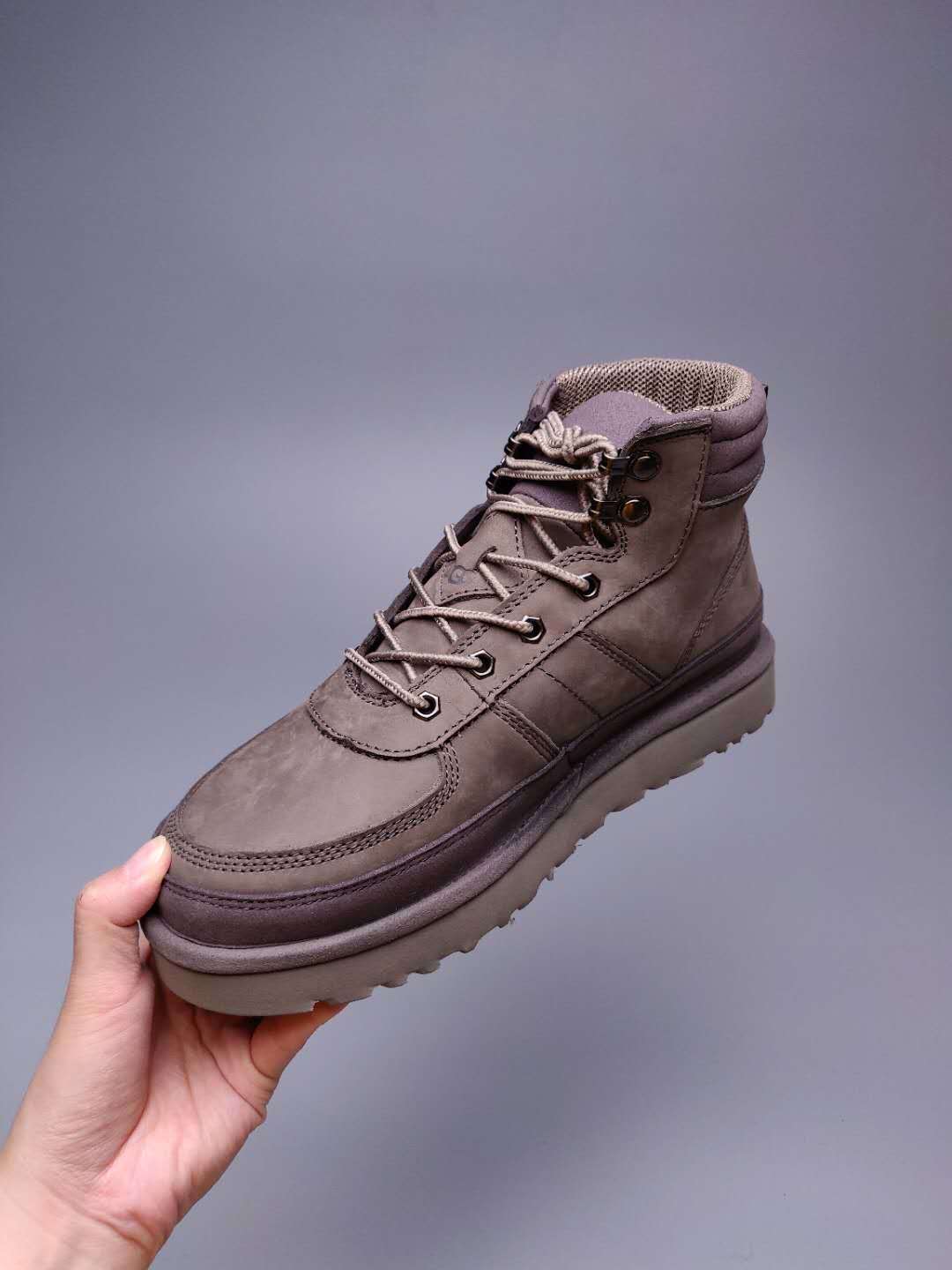 Gray Men's Lace-Up Casual Shoes | Style 2991