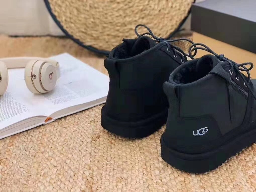 Black Zip-Up Casual Shoes | Style 3883