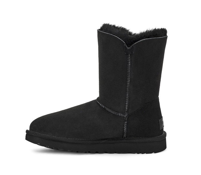 Black Side-Zip Mid-Calf Boots | Style 2480