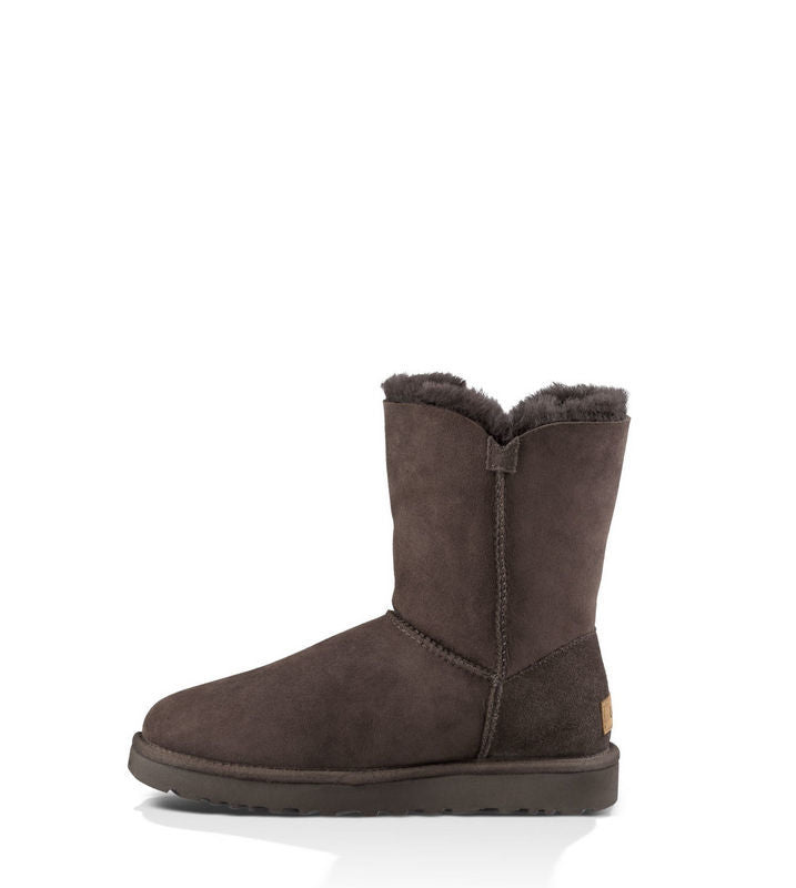 Stain-Resistant Classic Short Boots in Chocolate Brown | Style 6223