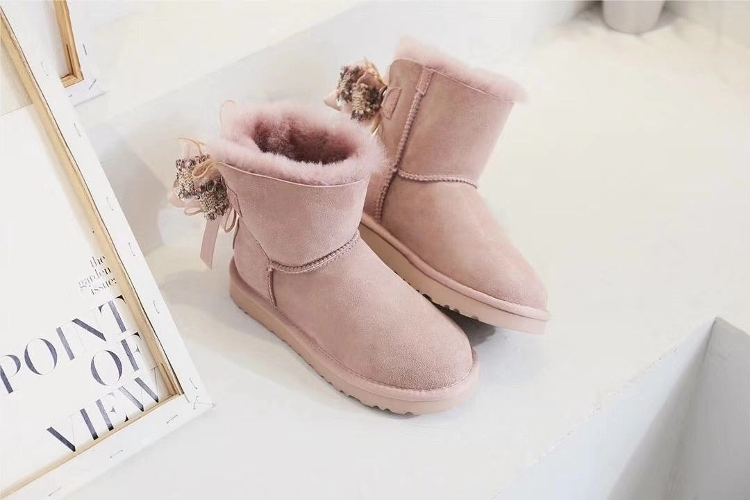 Dusk Pink 3-in-1 Snow Boots | Style 6503